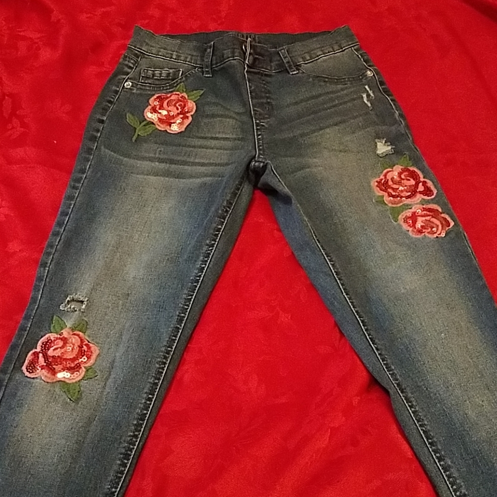 Justice girl's jeggings